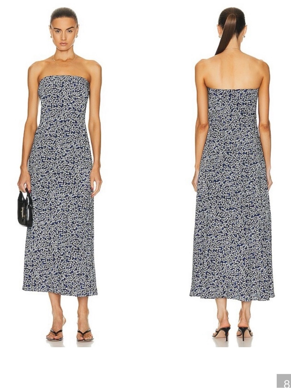 Matteau strapless dress Forget Me Not